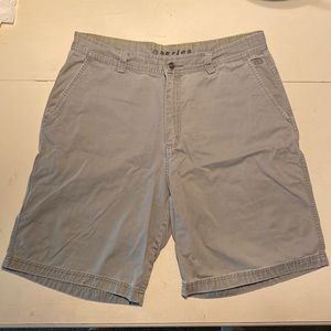The North Face A5 Series size 36 khaki cargo shorts